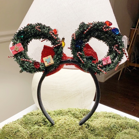 Christmas Disney Ears| Mickey Ears - Picture 2 of 2